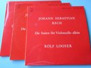 Rolf LOOSER - Bach Suites - rare SWISS - NM