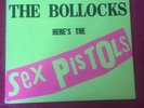 Never Mind the Bollocks Sex Pistols LP Vinyl Blank Rear  Cover ** Punk ** Superb