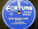 the DIABLOS 78 THE WAY YOU GOG ME AROUND / JUMP SHAKE AND MOVE on Fortune RJ 684