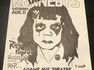 Dead Kennedys/Raw Power/Riistetyt @Adams SD orig 80s SoCal hc punk flyer kbd vtg