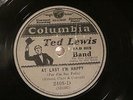 JAZZ TED LEWIS BENNY GOODMAN SPANIER At Last I'm Happy COLUMBIA 2408 E