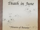 DEATH IN JUNE LP FLOWERS OF AUTUMN (SIGNED BY TONY WAKEFORD) COIL VERY RARE