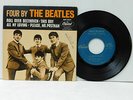 Four By The Beatles rock 45 EP PS Roll Over Beetoven + 3 Capitol EAP-2121