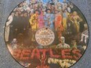 THE BEATLES - SGT PEPPERS LONELY HEARTS ... ' PICTURE DISC ' LP EX  PHO 7027