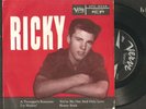 RICKY NELSON,A teenagers romance/I'm walkin' + 2.Very rare Italian EP.Verve.