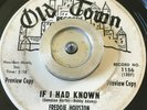 RARE Northern Soul 45 Freddie Houston - If I Had Known - Old Town US Promo  HEAR