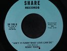 KENNY YOUNG: Ain't It Funny What Love Can Do 45 (co) Soul