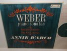 SOL 271 Weber Piano Sonatas Nos. 3 & 4 Annie D'Arco Grooved