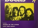 THE DOORS L A Woman RARE ISRAELI LP ELEKTRA Unique Purple Cover Hebrew Print