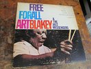 ART BLAKEY Free For All LP BLUE NOTE 4170 mono RVG DG VG plays OK