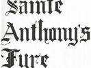 SAINTE ANTHONY'S FYRE S/t LP VINYL 8 Track Reissue With Insert And Small Poste