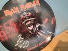 Iron maiden picture disc vinyl record,rare promo