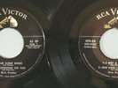 HEAR IT 50's 45 rpm EP 2 record set Elvis Presley SPD-22 both records, NO cover