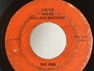Sweet Soul 45 Bishop and The Wallace Brothers Sad Man on Magnetic Studios HEAR