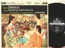 SXL 2243 WB ED1 2E 1E Albeniz Iberia, Turina, Danzas Fantasticas, Ansermet/OSR