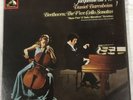 BEETHOVEN, 5 CELLO SONATAS, DU PRE & BARENBOIM, EMI/ HMV 3 LP BOX SET ASD 3170