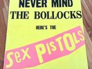 SEX PISTOLS *NEVER MIND THE BOLLOCKS* 1st SPANISH 1977 TWINS VIRGIN LP EX/NM