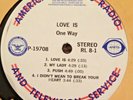 RADIO SHOW: AFN RL 8-1 MARVIN GAYE  'IN OUR LIFETIME' & ONE WAY  'LOVE IS'