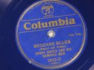 Sonny Greer and his Memphis Men COLUMBIA 2833-D Blue Wax  V+ PRE WAR JAZZ 78