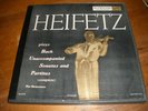 Bach Violin Sonatas  Partitas Heifetz/3 LP Box RCA LM 6105 1Ed. Mono USA Signed