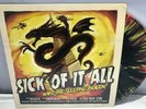 SICK OF IT ALL Wake the Sleeping Dragon LP SPLATTER VINYL 444 MADE NYHC Rare