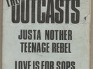 THE OUTCASTS Justa Nother Teenage Rebel 7
