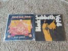 Black Sabbath - Vol 4 + Sabbath Bloody Sabbath Vinyl LP record lot