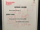 Crumb, Cage - Concord String Quartet, Black Angels LP MINT 1976 Turnabout Ava...