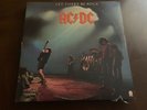 AC/DC LET THERE BE ROCK VINYL LP ATCO