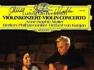 DGG STEREO - MUTTER / KARAJAN - BEETHOVEN - VIOLIN CONCERTO - SIGNED - NM