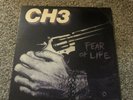 CH3 - Fear Of Life Lp 1st Press Vinyl Channel 3 Black Flag