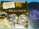 Miles Davis - Classics in Jazz / Capitol Mono H-459, 10
