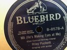 RILEY PUCKETT BLUEBIRD 8578 COUNTRY 78 RPM E/E- MANDOLIN