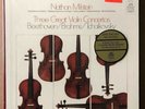 Orig Seal 3 LP Violin-Beethoven Brahms Tchaikovsky, Nathan Milstein Angel CB3712