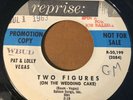 Group Sound Pat & Lolly Vegas 45 Reprise Lbl. Two Figures PROMO Redbone