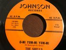 THE SHELLS  O-Mi Yum-Mi Yum-Mi / In The Dim Light Of The Dark 45 Doo wop