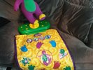 Barney the purple dinosaur Move N Groove Dance Mat Rare Fisher Price
