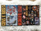 Guns n' Roses Appetite For Destruction Vinyl Banned Cover AND Sheet Of Stickers