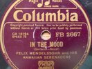 3X78 RPM lot-felix mendelssohn & hawaiian serenaders- in the mood / julian NM