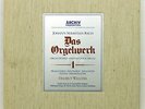 HELMUT WALCHA - JS BACH organ works vol.1 - ARCHIV 8xLPs box MINT 