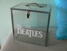 The Beatles 45 RPM Record Carry Case Clear Polycarbonate New & NICE