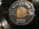 BILLY BUNN AND HIS BUDDIES-RARE ORIG. RCA 45-THAT'S WHEN YOUR HEARTACHES BEGIN
