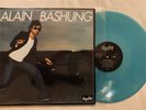 EN COULEURS   Rare ALAIN BASHUNG LP Vinyle BLEU CHATTERTON 1er Album Barclay