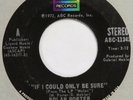 NOLAN PORTER If I Could Only Be Sure ABC 45 orig. 1972 northern soul 7” HEAR