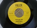 Rockabilly 45 Herold White You're Not Mine God Sent An Angel Fuller-2522