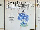 RARE CLASSIC 3 LP CLUYTENS RAVEL ORCHESTRAL WORKS COLUMBIA FR SAXF 947 250 251