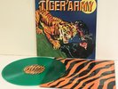 TIGER ARMY s/t self-titled GREEN VINYL Lp Record with lyrics insert