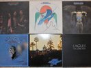Eagles, 6 Vinyl Record Lot, All LP, 5 US 1st Press Desperado Hotel Cal Long Run