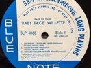 BABY FACE WILLETTE “Face To Face” 1961 MONO RVG EAR W 63rd BLUE NOTE PROMO  LP
