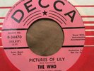Rare Rock Promo 45 The Who - Pictures Of Lily DECCA